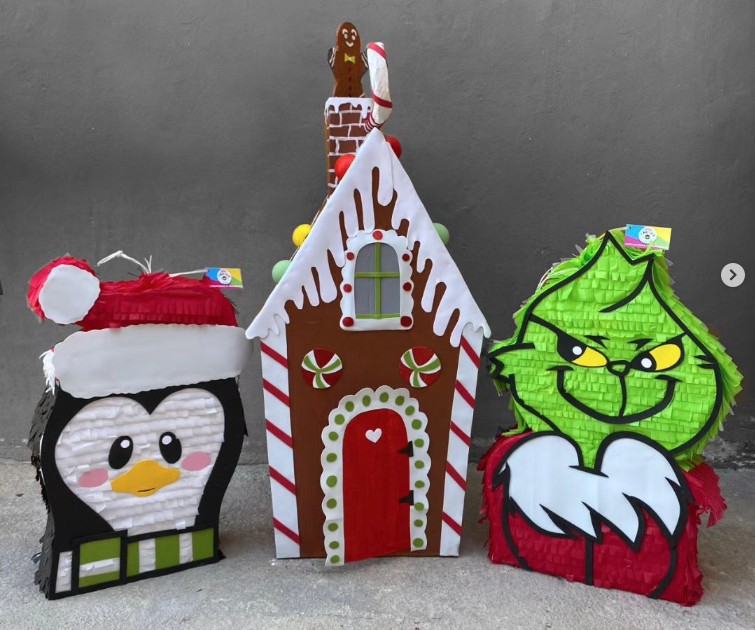 Venta de piñatas incrementa en época decembrina en León