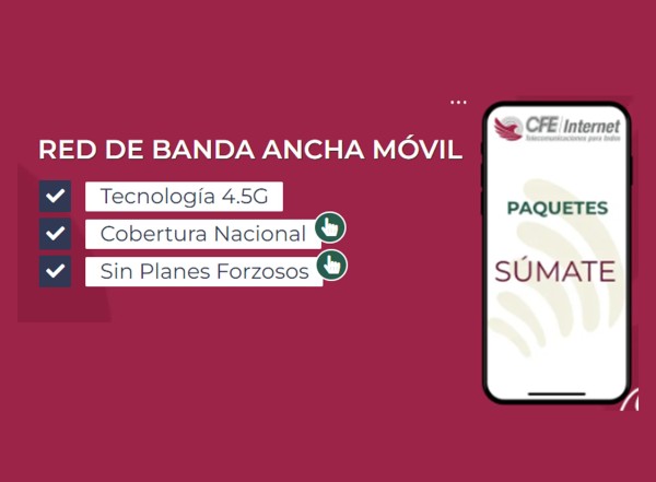 ¿Cuáles son los paquetes de CFE Telecomunicaciones e Internet para Todos?