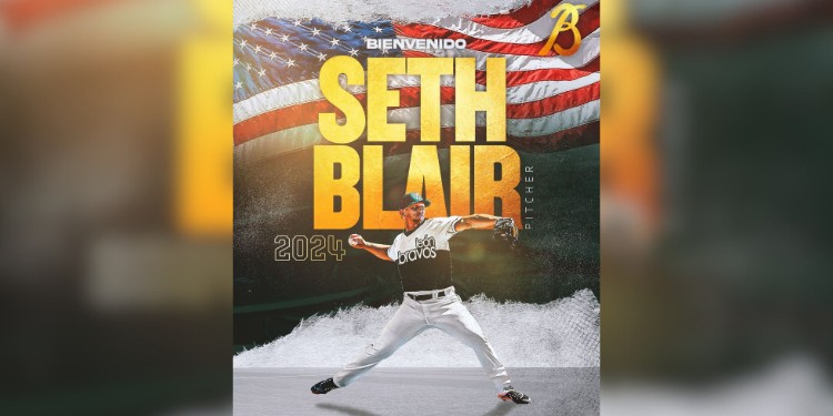 Seth Blair se une a los Bravos de León