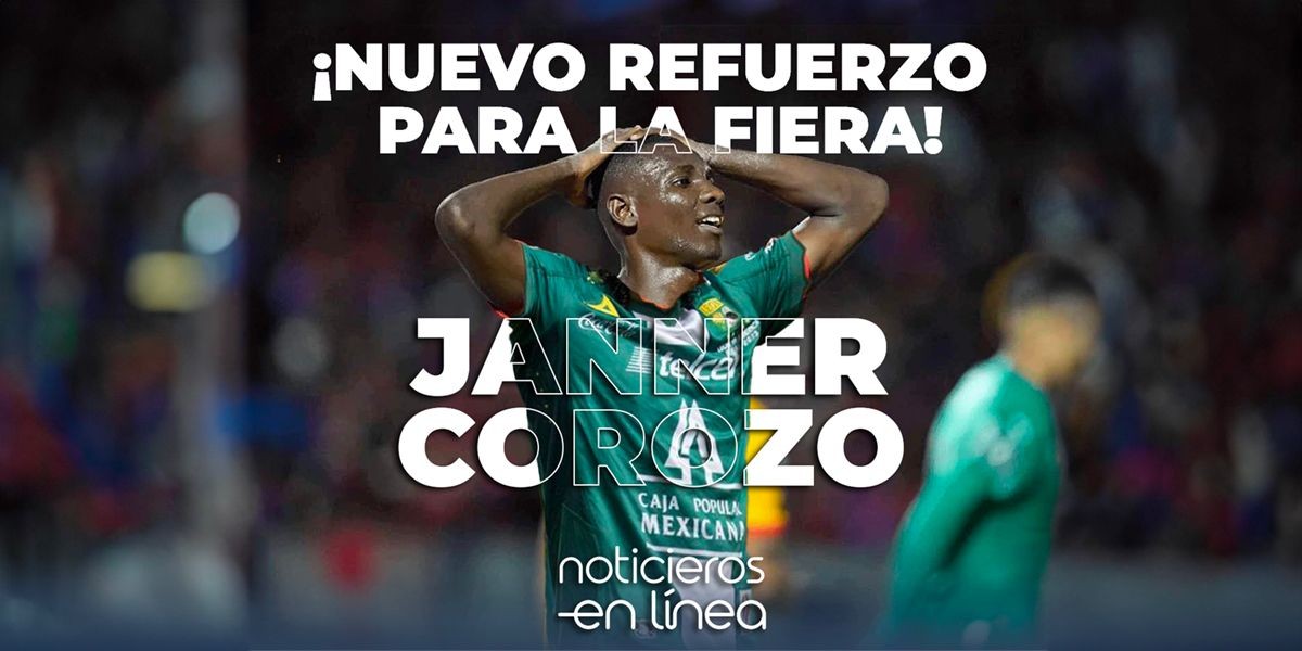 Janner Corozo ya entrena con el Club León