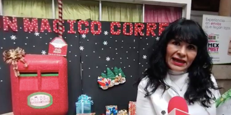 Niños mandan su carta a los Reyes Magos por Correos de México