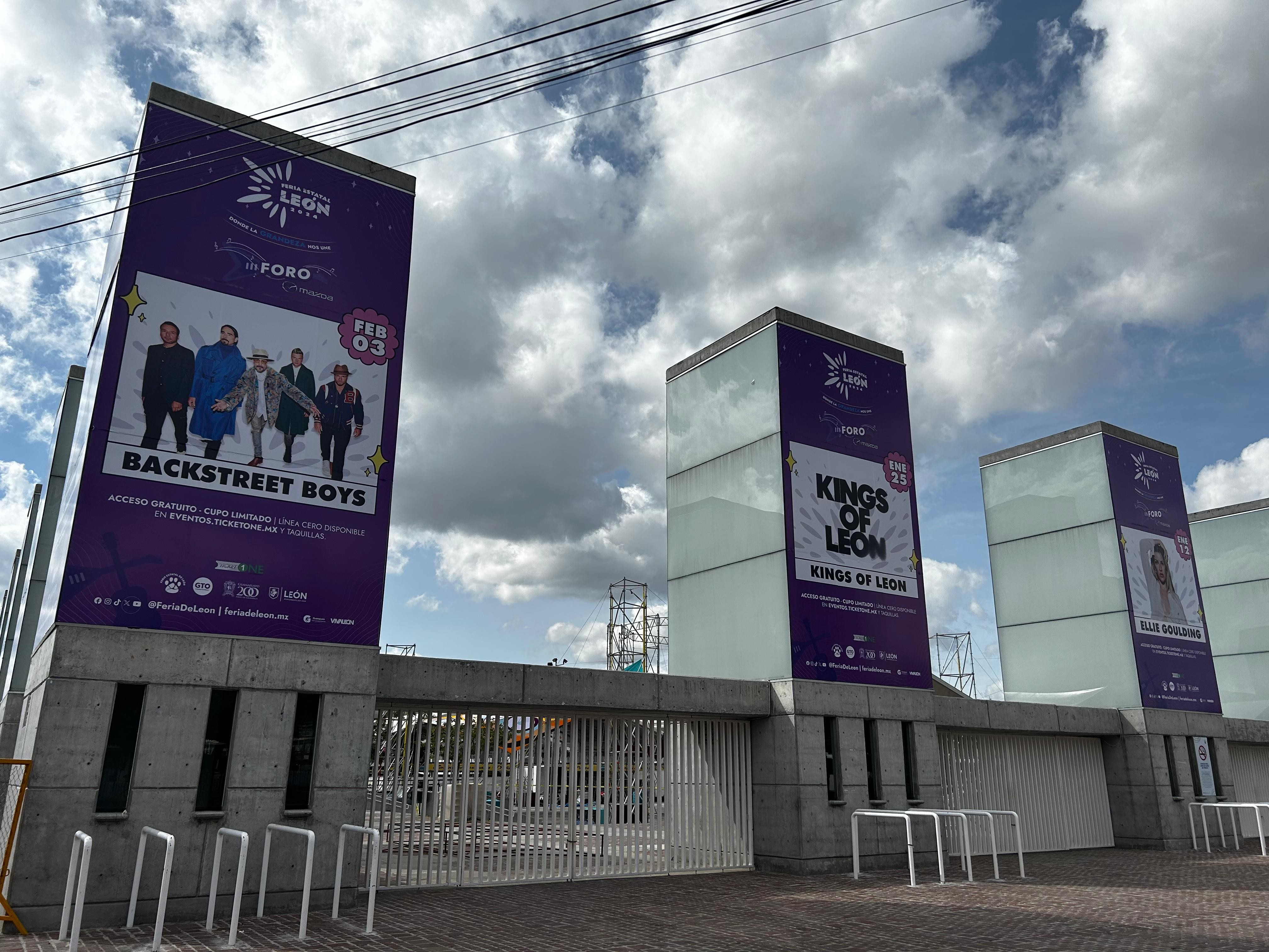 Cambian horario de entrega de pulseras para conciertos en la Velaria la Feria de León