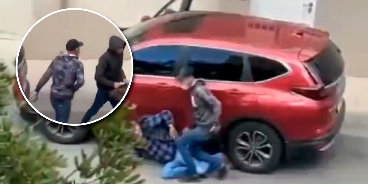Captan en VIDEO asalto a pareja de la tercera edad en Tijuana