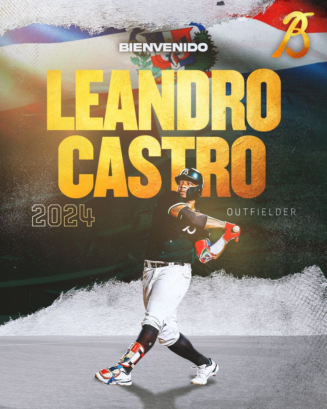 Leandro Castro regresa a Bravos de León