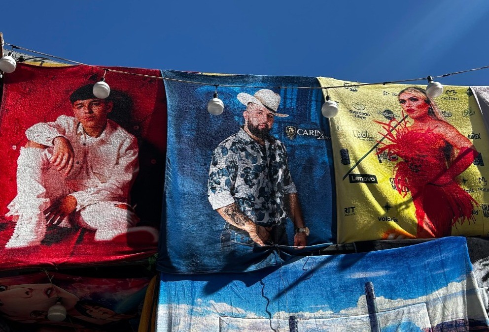 Cobijas de Xavi, entre las más solicitadas en la Feria de León