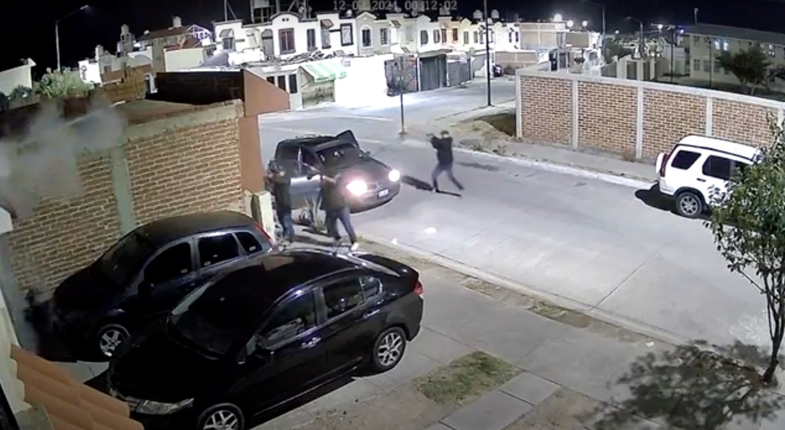 Disparan contra fachada de una casa en Urbivilla del Roble (Video)