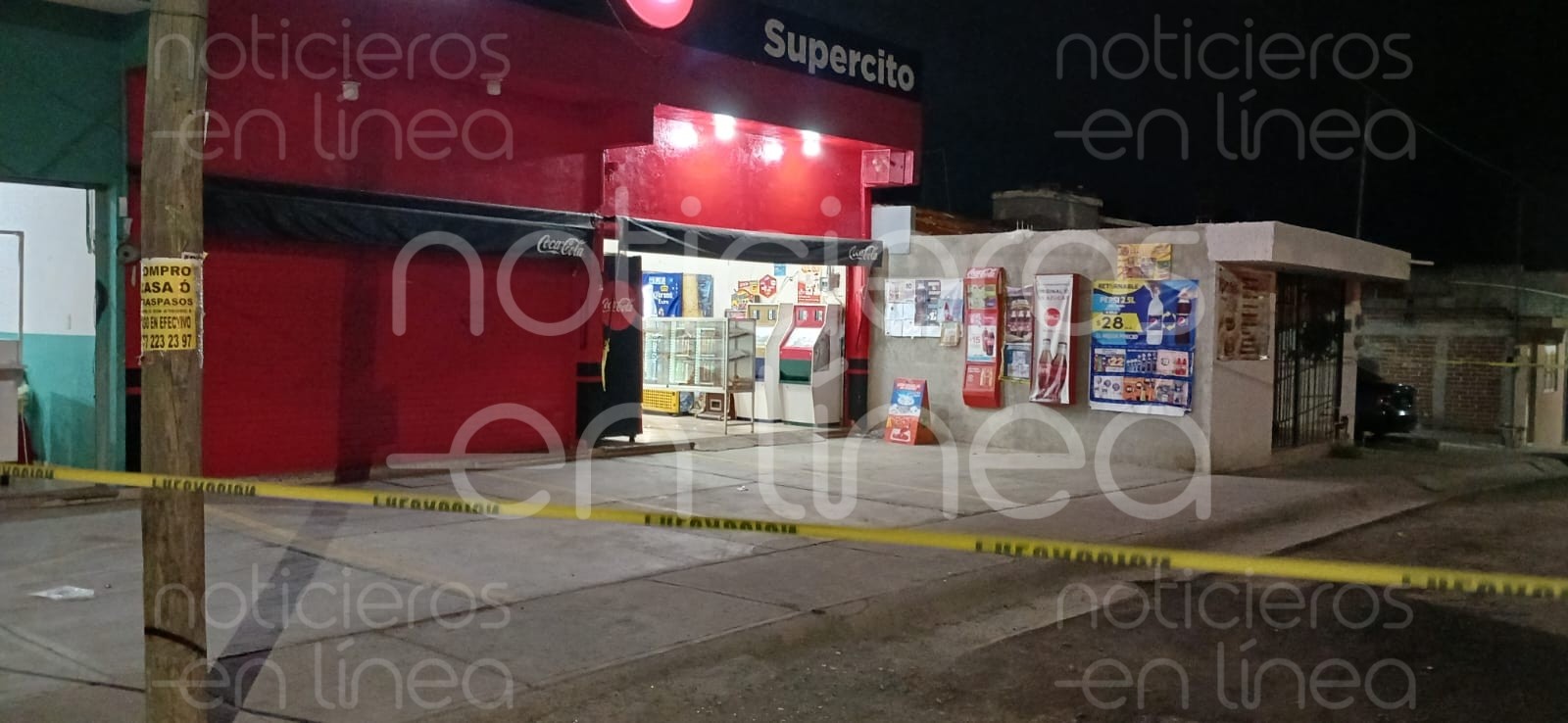 Balean a hombre en una tienda de abarrotes en Lomas del Mirador