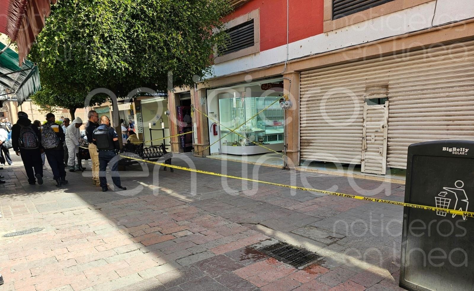 Robo a joyería del Centro de León podría ser de 4 millones de pesos