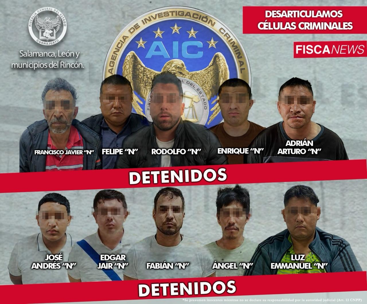 Caen secuestradores que operaban en León, Salamanca y pueblos del Rincón