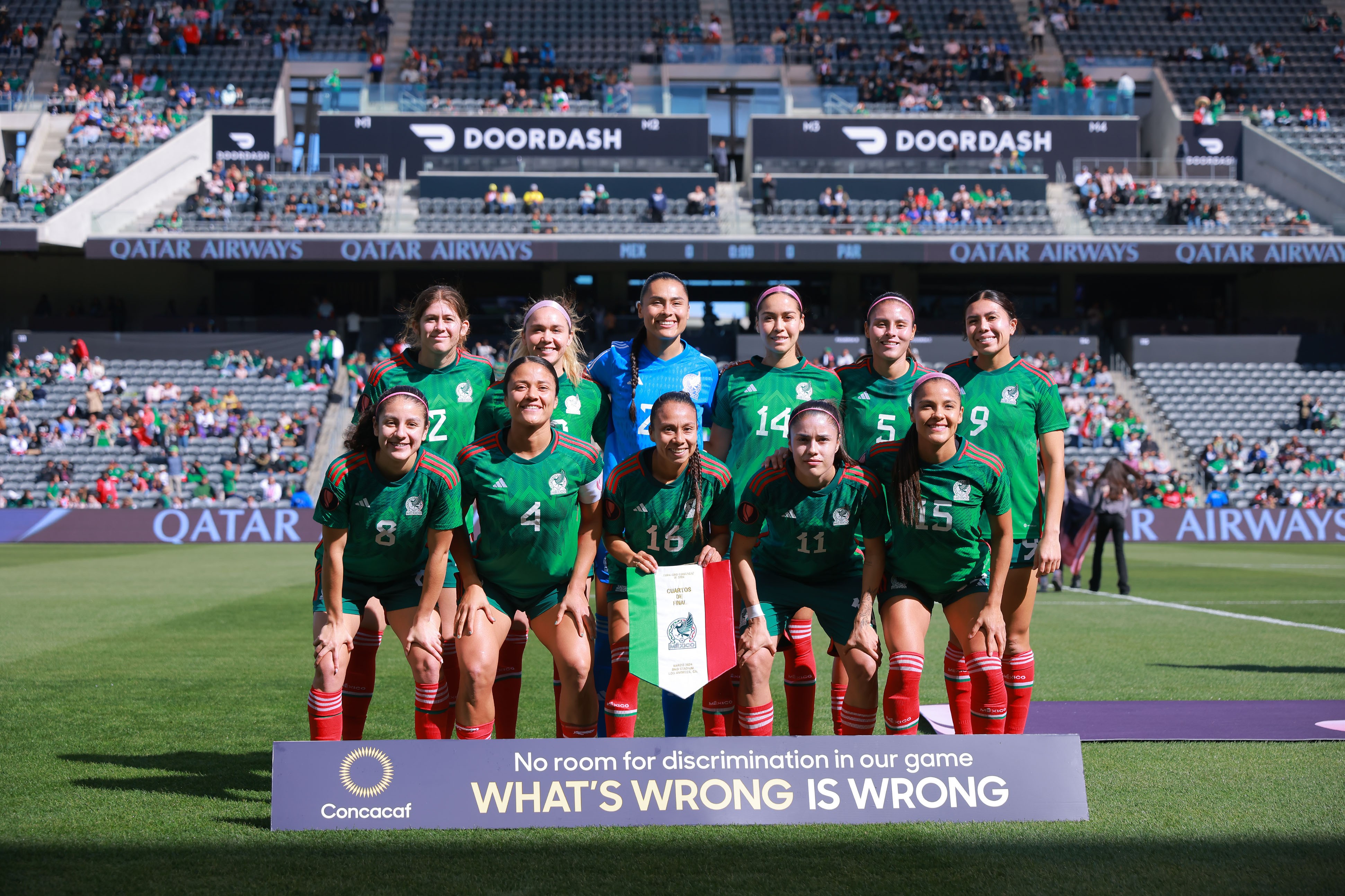 México enfrentará a Brasil en la semifinal de la Copa Oro Femenil 2024
