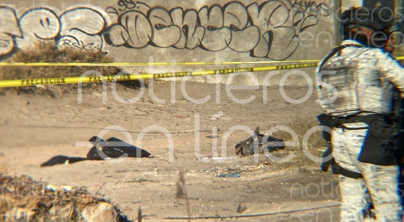 Localizan bolsas con restos humanos en la colonia Centro Familiar La Joya