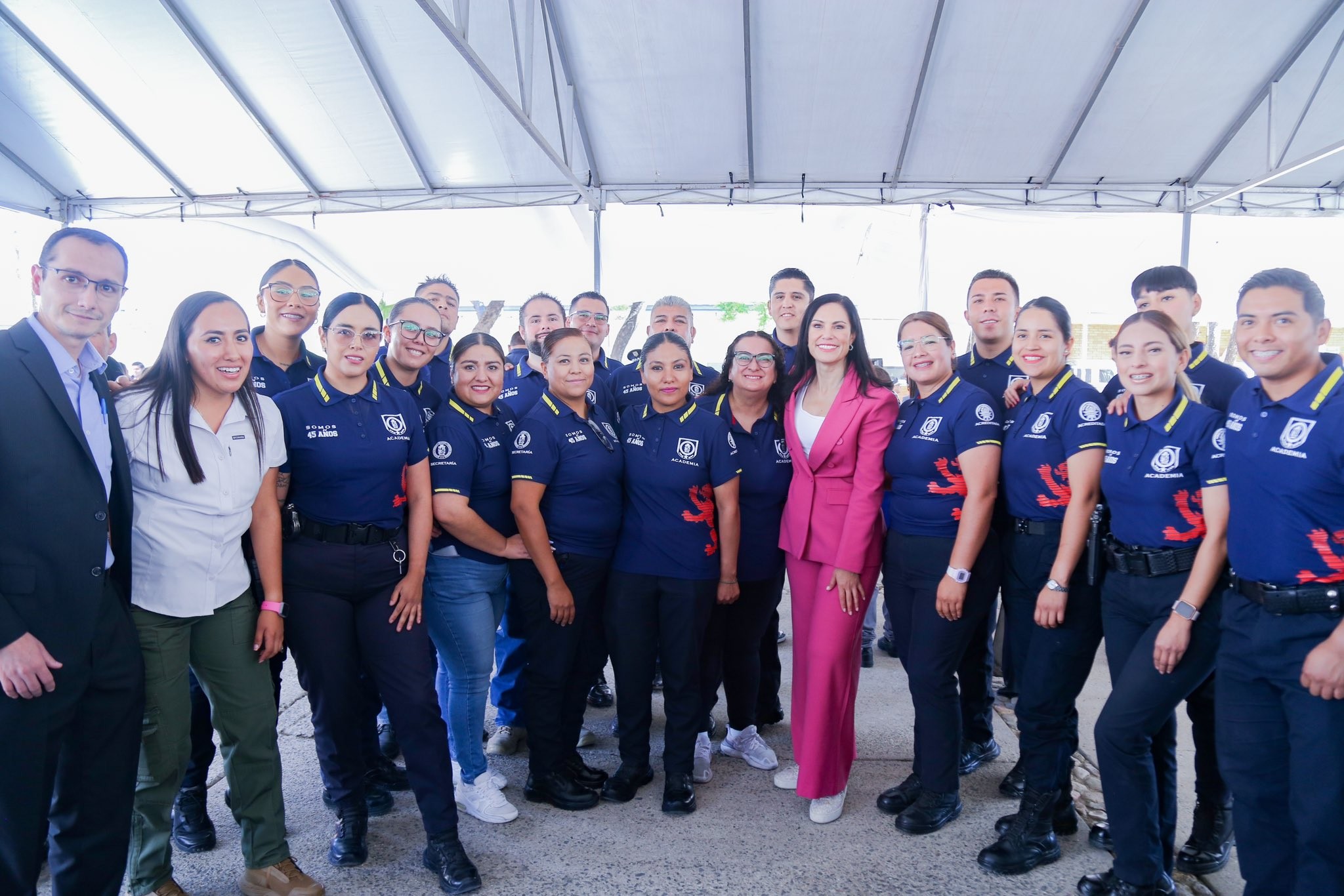 Egresan 23 cadetes de la Academia; se sumarán a Policía Municipal y Vial