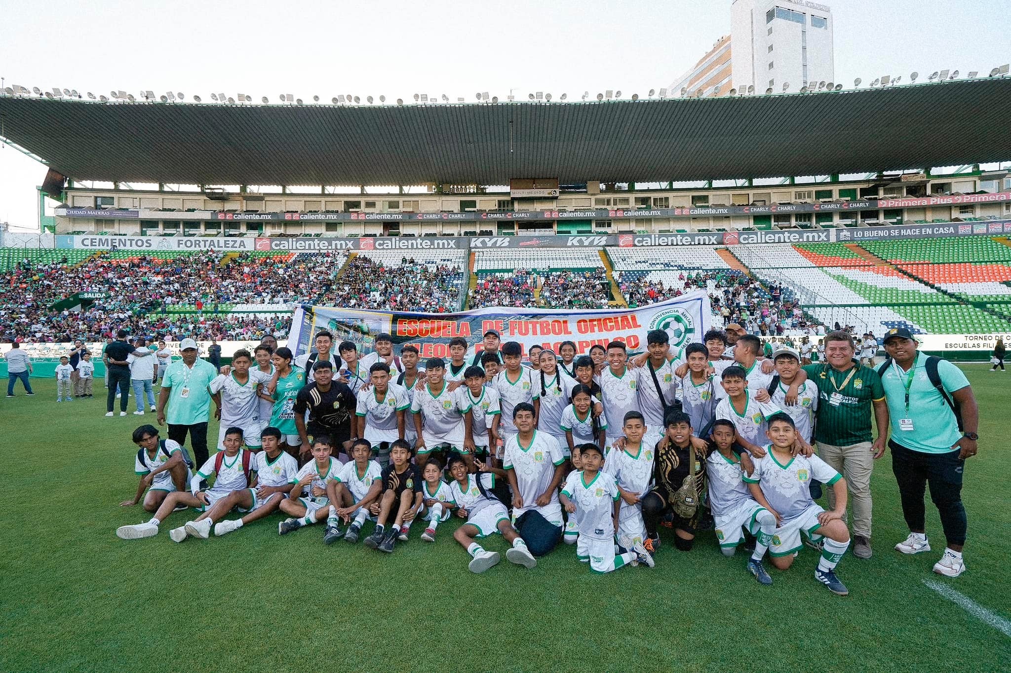 Inauguran torneo de Convivencia de Escuelas Filiales del Club León 