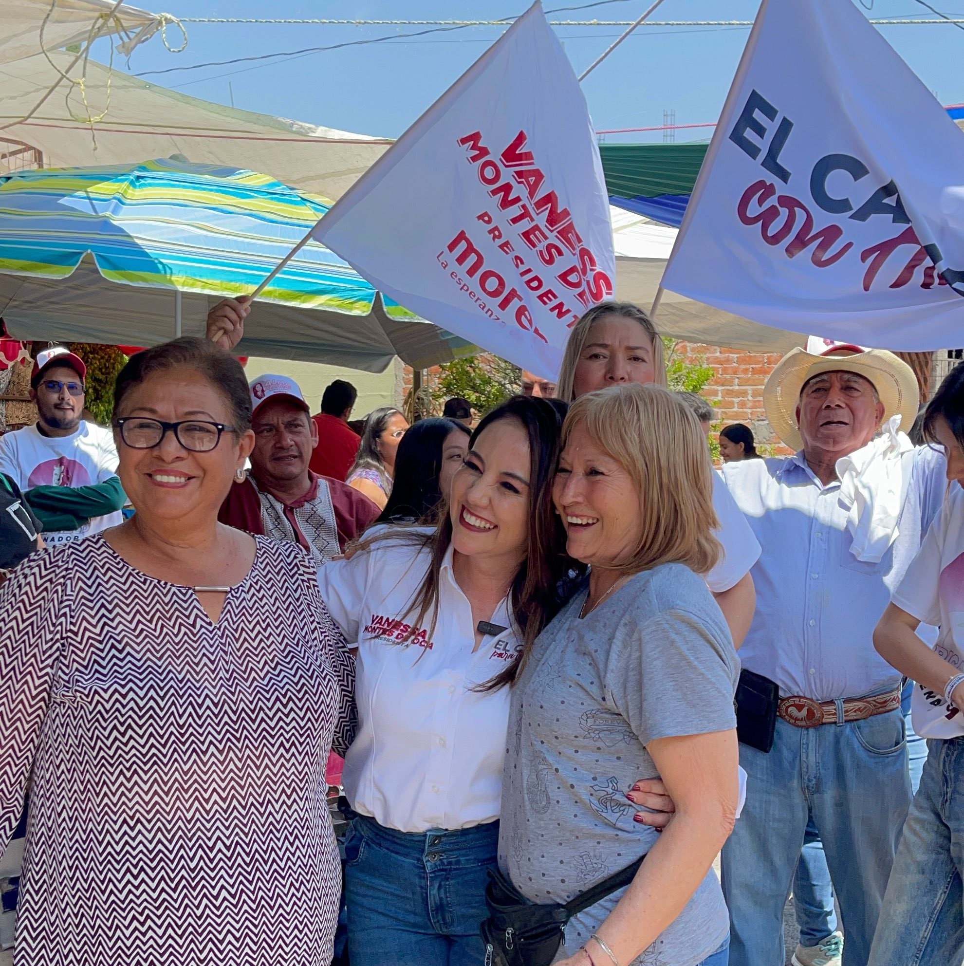 Candidata de Morena inicia campaña en Villas de San Juan