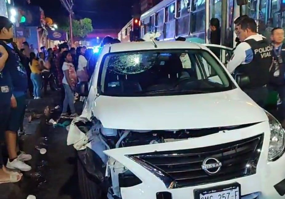 Conductor atropella a tres mujeres en la Alemán; dos están embarazadas
