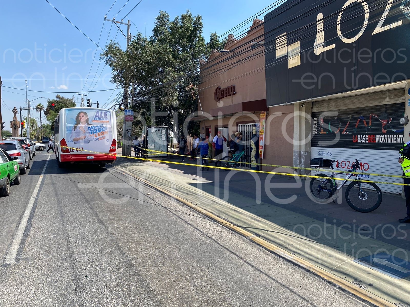 Camión urbano atropella y mata a ciclista en Barrio de Santiago