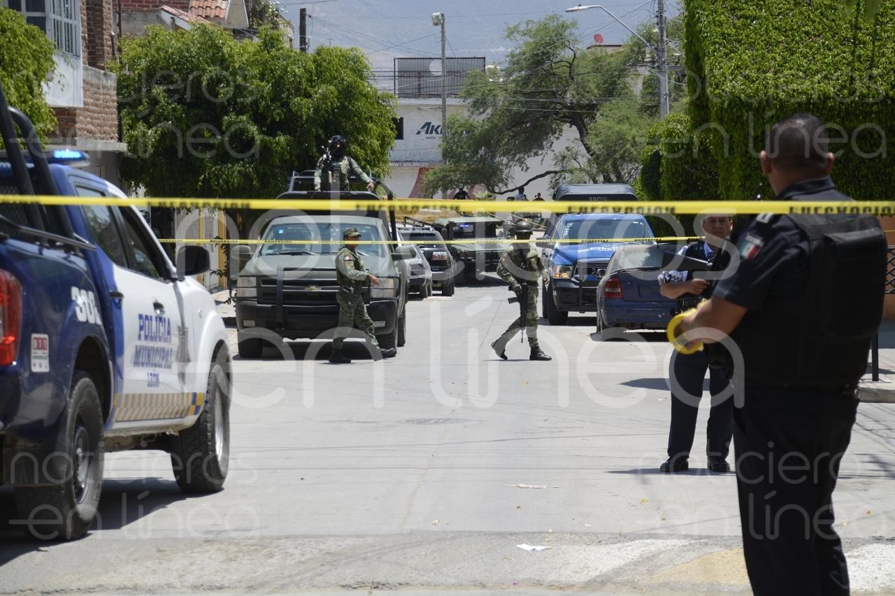 Balean a hombre en Canteritas de Echeveste