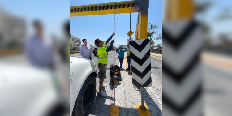 Municipio comprueba que altura de accesos a Malecón son correctos