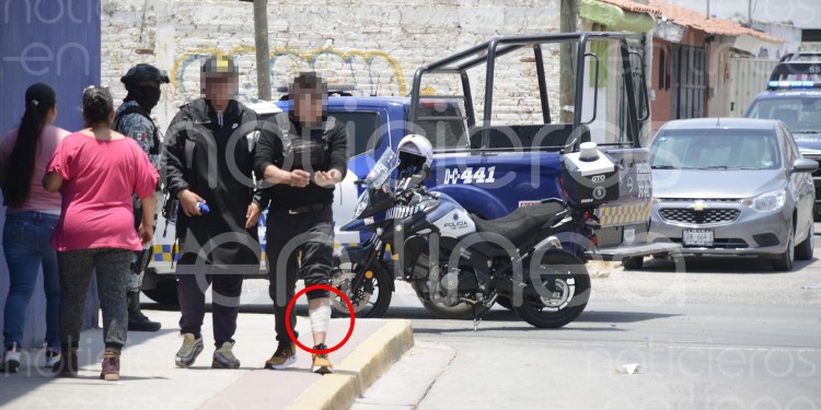 Hieren a hombre tras intentar frustrar un asalto en San Manuel