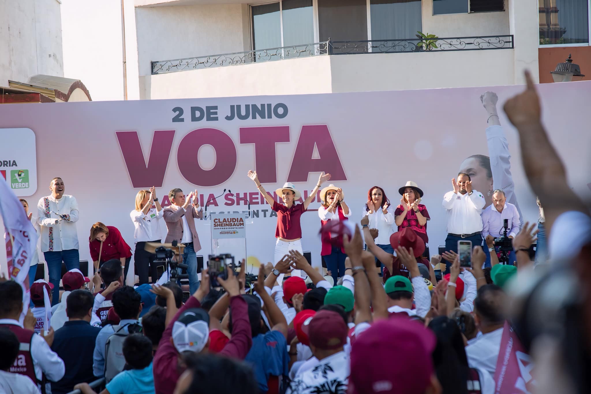 Claudia Sheinbaum se va contra Fox en San Francisco del Rincón