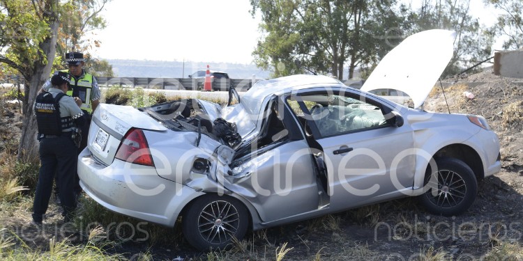 Accidente en la León-Aguascalientes deja 4 personas heridas