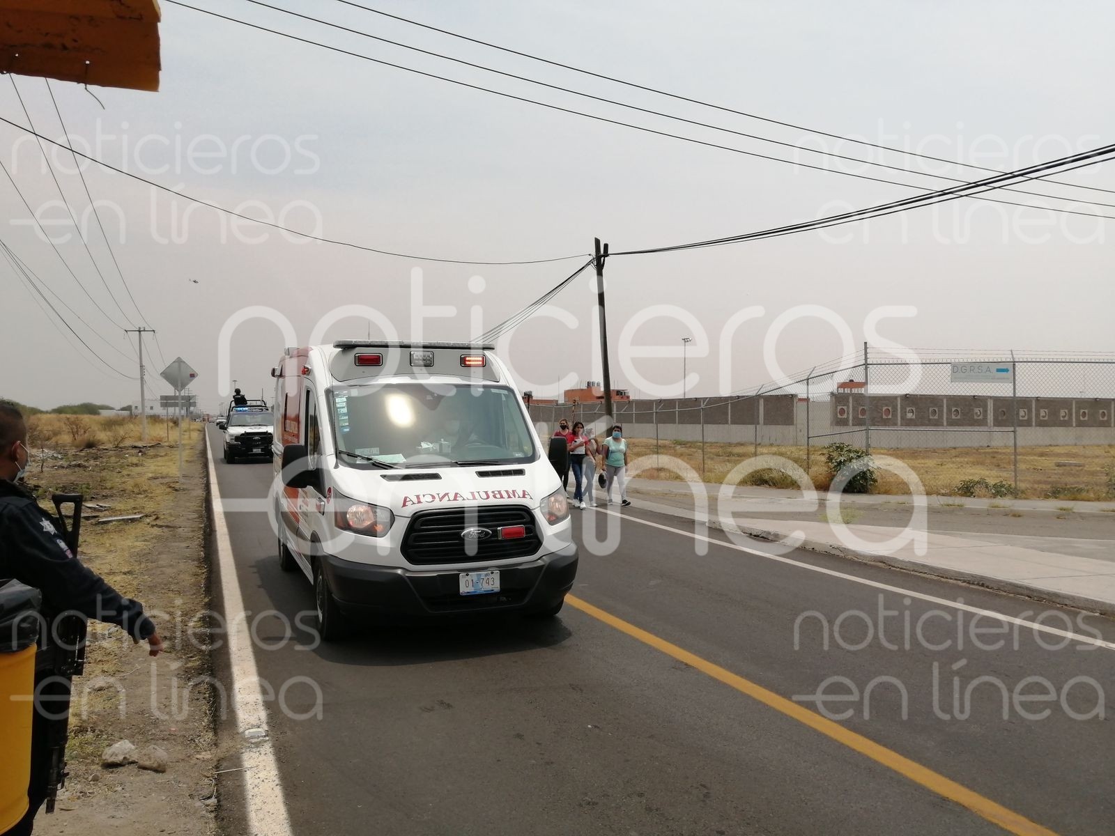 Muere empleado del Cereso de León tras caer de un andamio