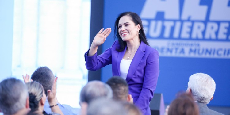 Se queja Alejandra Gutiérrez; también va Guardia y Sedena a sus eventos sin pedirlo