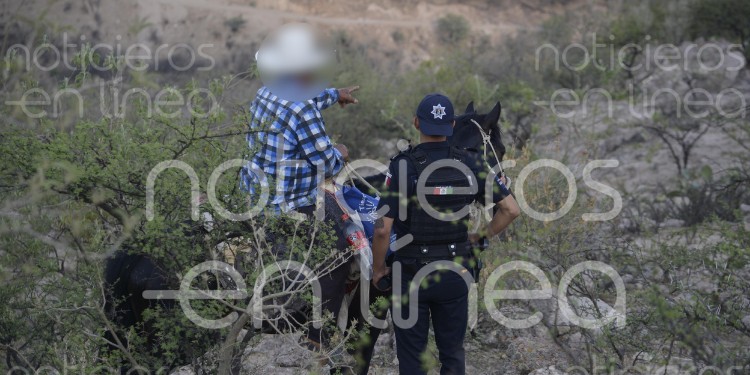 Jinetes hallan el cadáver de una persona en Mesa de Medina