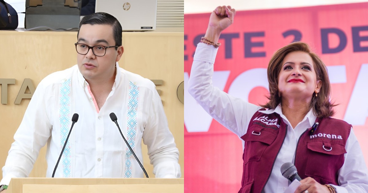 Se reencuentran Ernesto Prieto y Alma Alcaraz