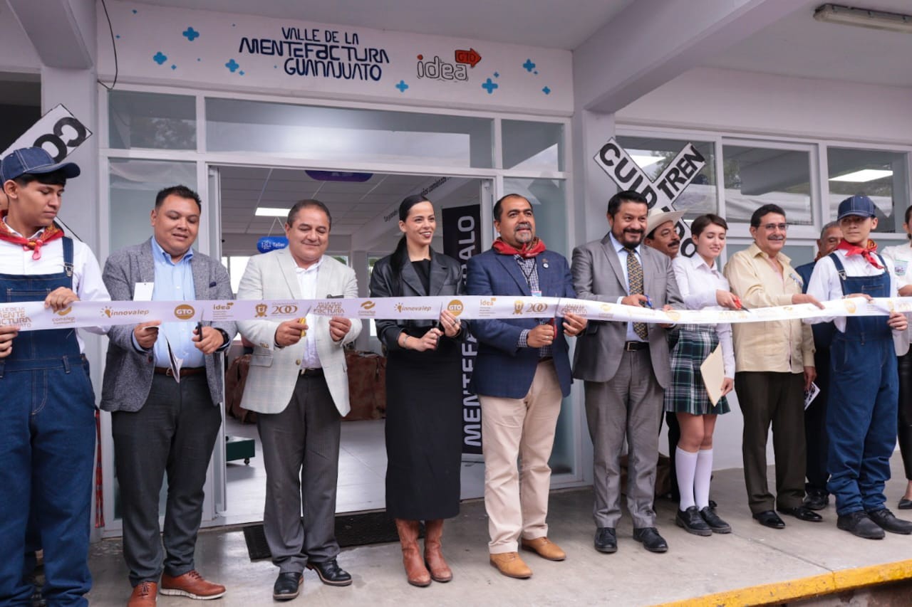 Inaugura Idea GTO Gimnasio de Innovación y Emprendimiento en Acámbaro