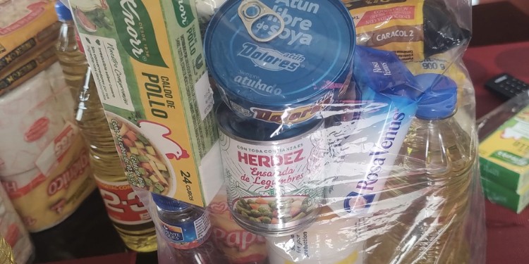 Regalan diputados dinero público para despensas y festividades