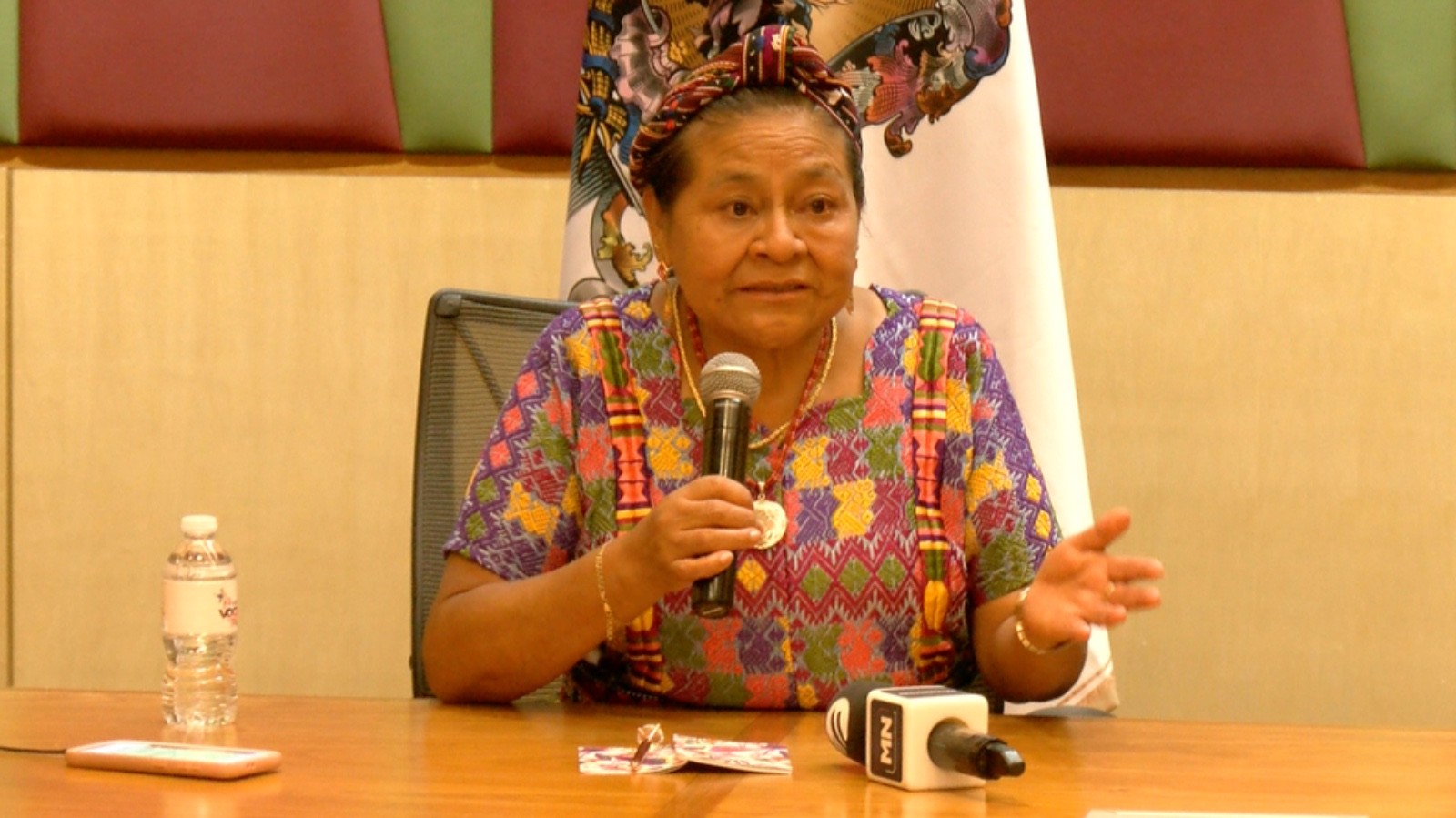 Es hora de quitarse la ‘venda’ de estado y visualizar narcoestados: Rigoberta Menchú