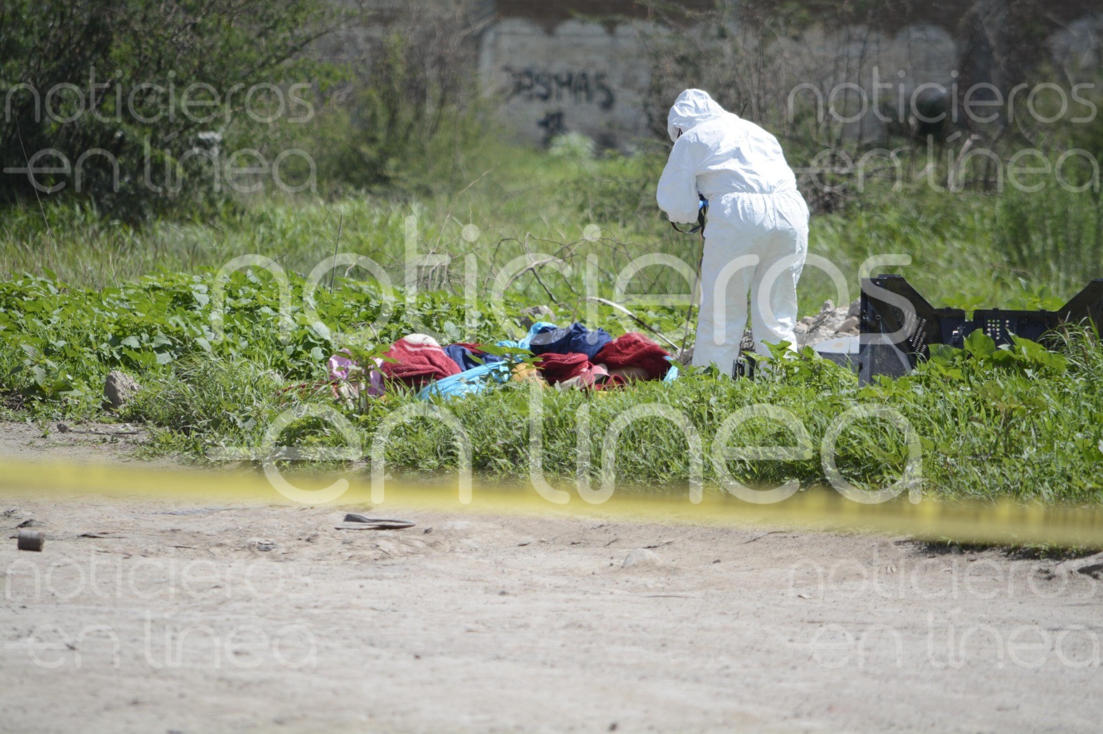Reportan un cuerpo encobijado en Fracciones Sangre de Cristo