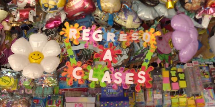 ¡Se alistan para el regreso a clases!