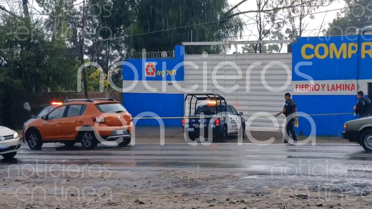 Balean a hombre en la colonia Valle de los Castillos