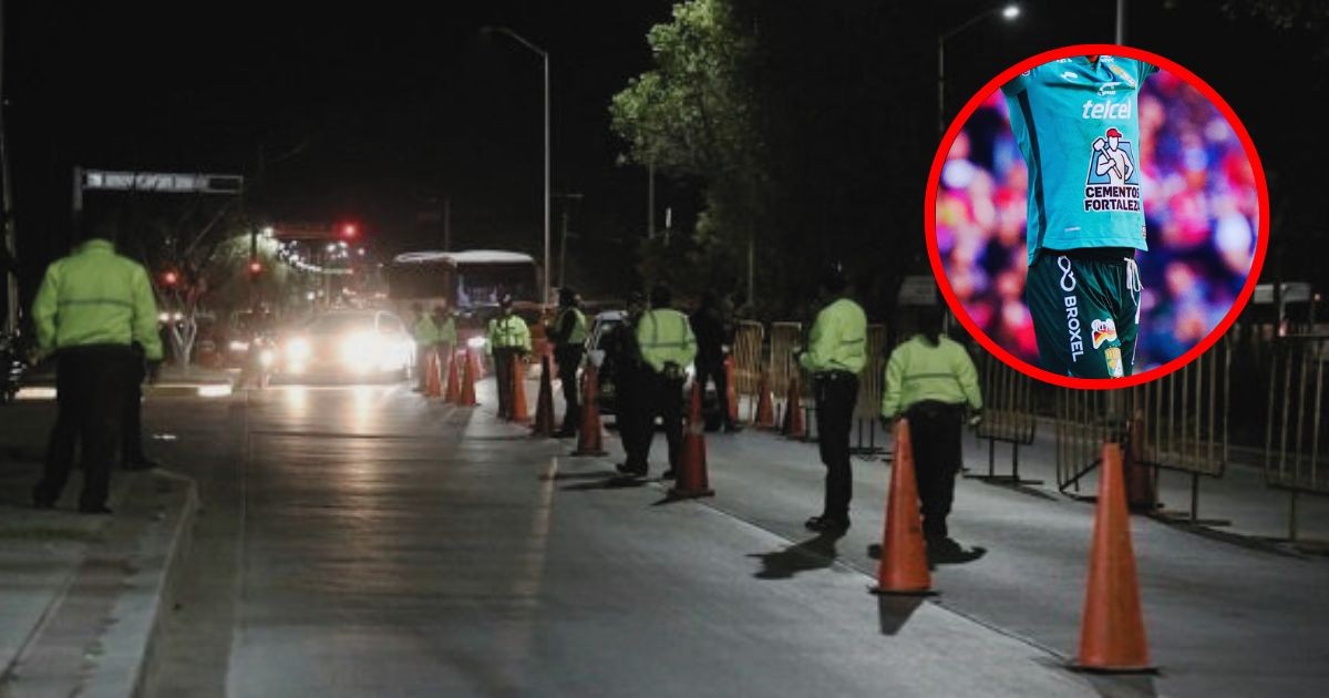 ¡Al torito! Detienen a jugador del Club León en alcoholímetro