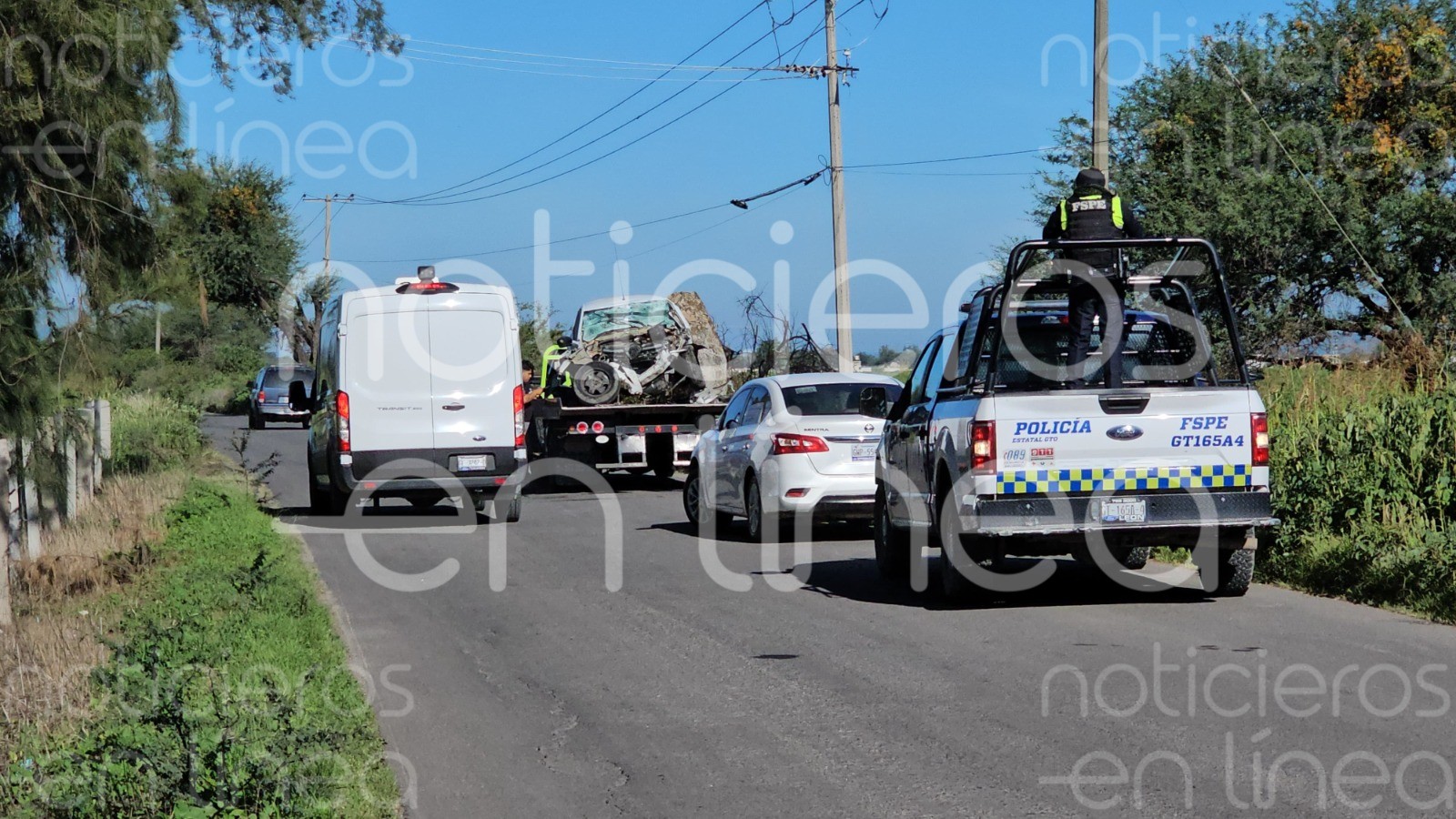 Muere hombre prensado tras accidente en San José del Resplandor