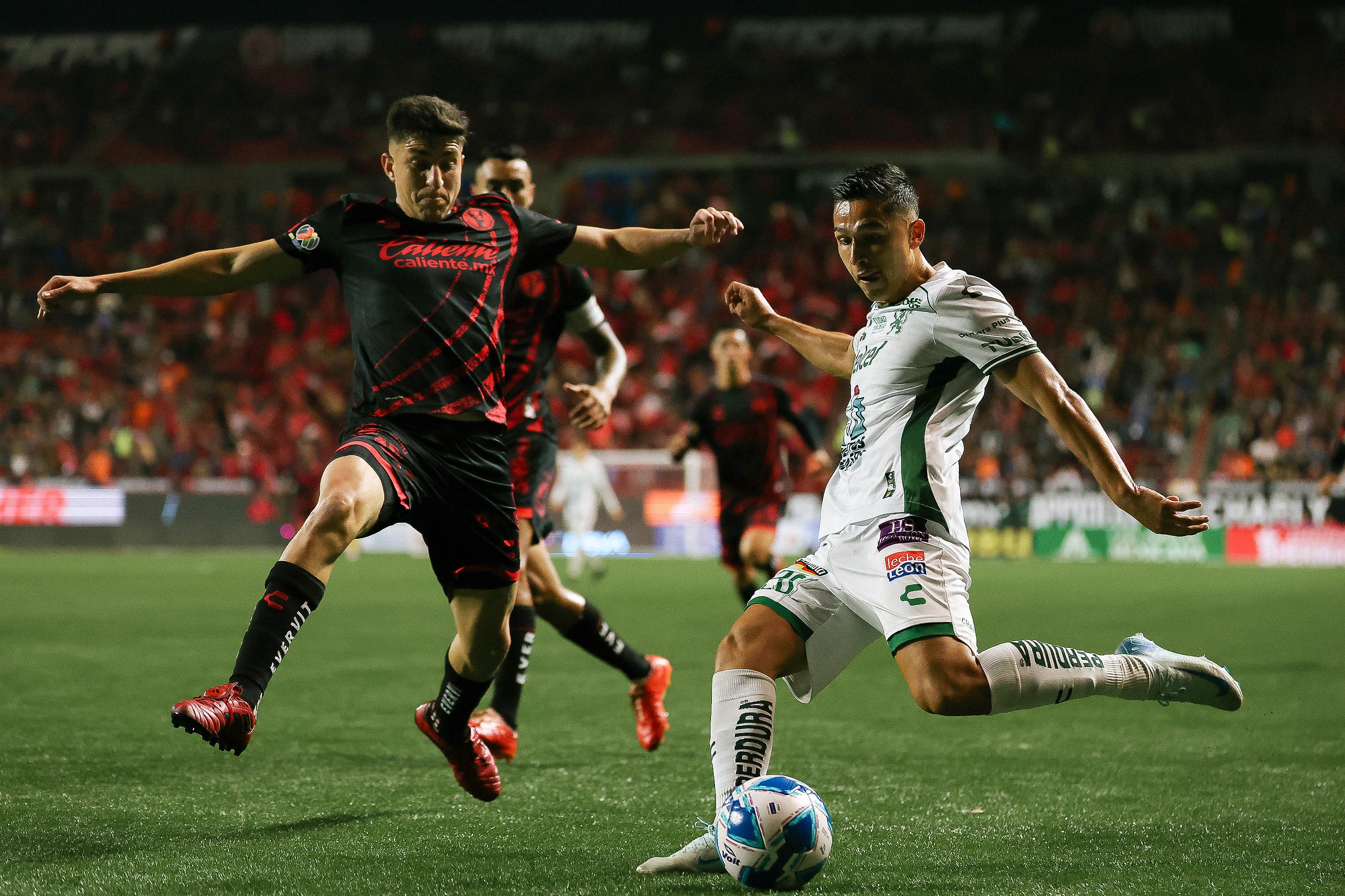 Los 'esmeraldas' de León fueron derrotados 2-1 ante los Xolos de Tijuana
