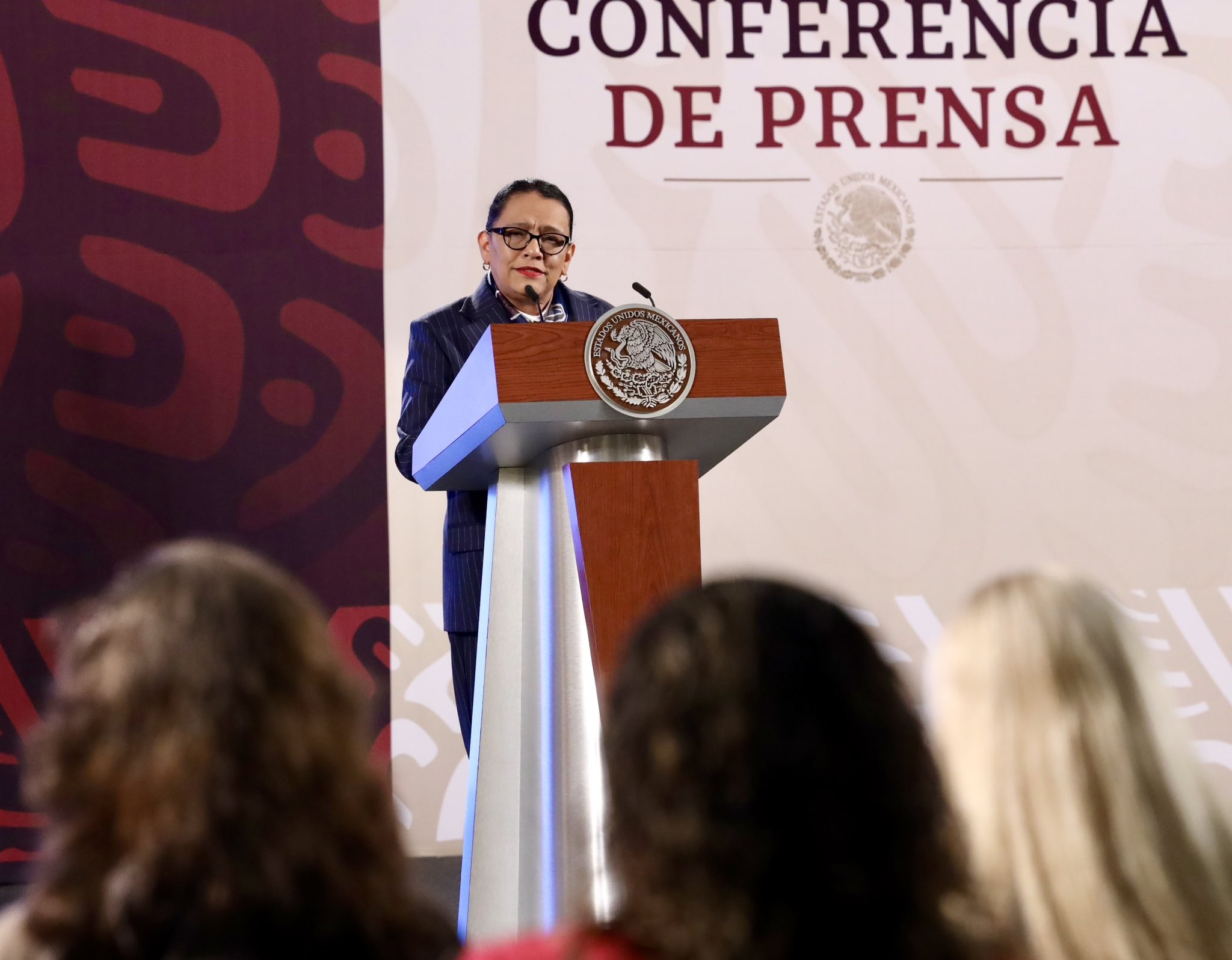 Trabajadores que se drogan y El Yunque, causas de la violencia en Guanajuato: Rosa Icela