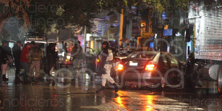 Conductor herido tras persecución de Guardia Nacional en Hacienda del Carmen