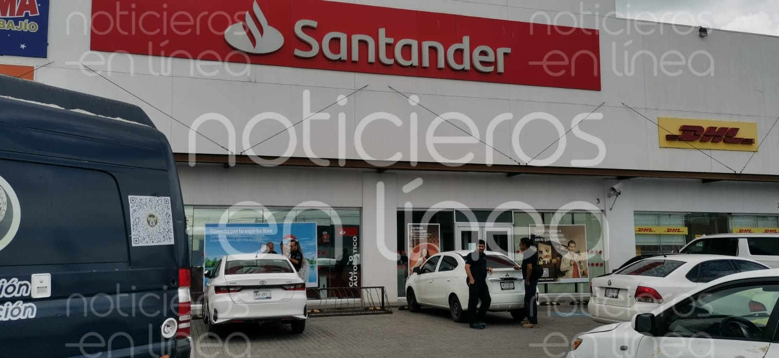 ¡Robo de película! Ladrones se llevaron 7 millones de pesos de un banco en León