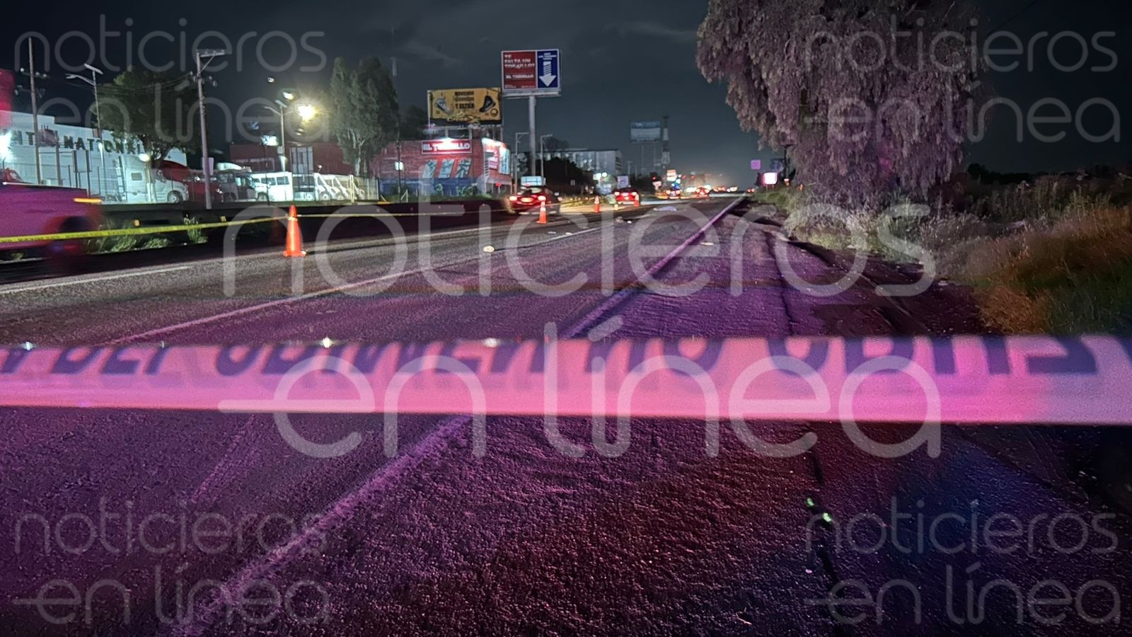 Muere persona atropellada tras intentar cruzar la carretera federal 45