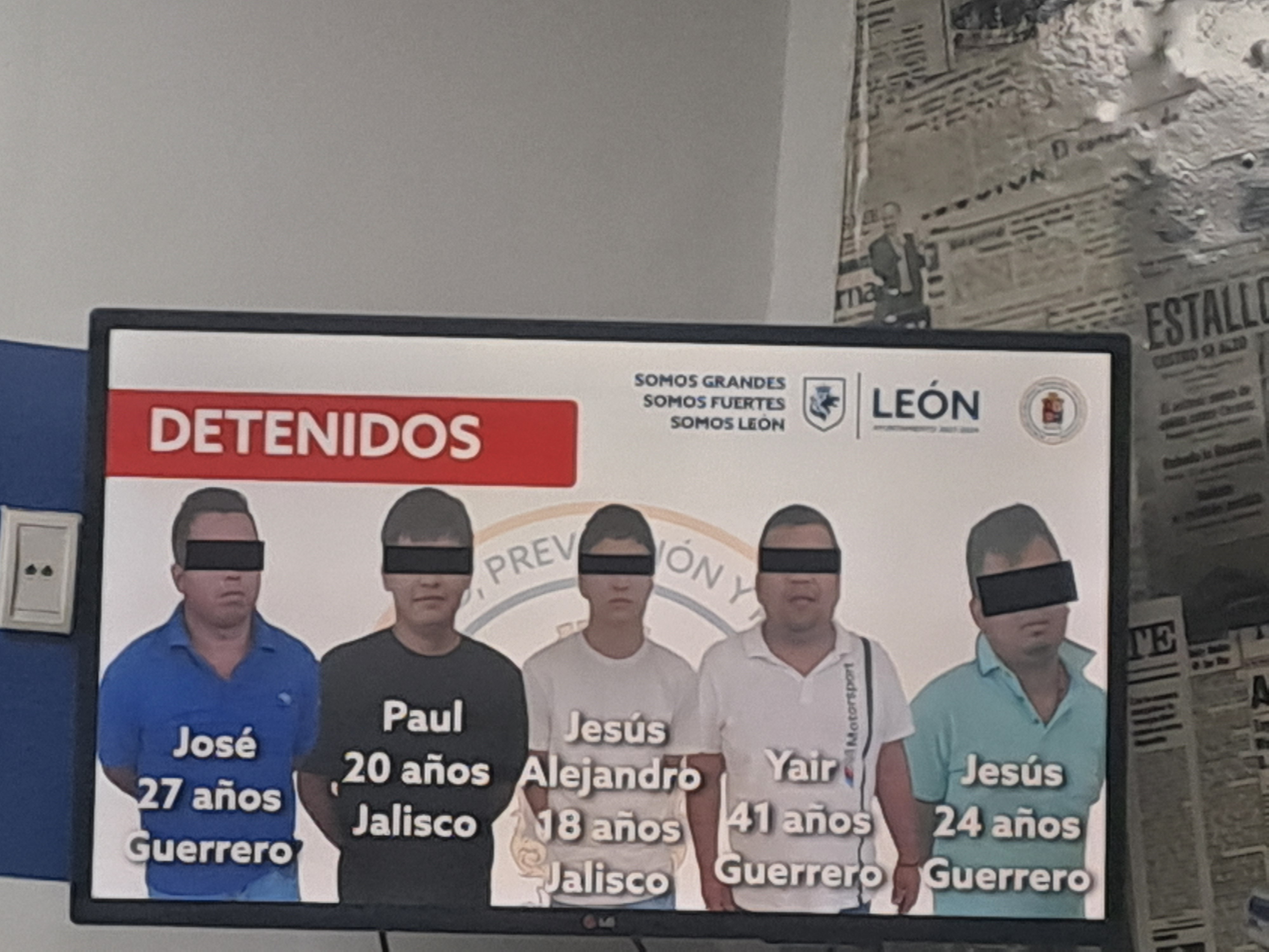 Detienen a presuntos responsables del multihomicidio en Villas de San Nicolás