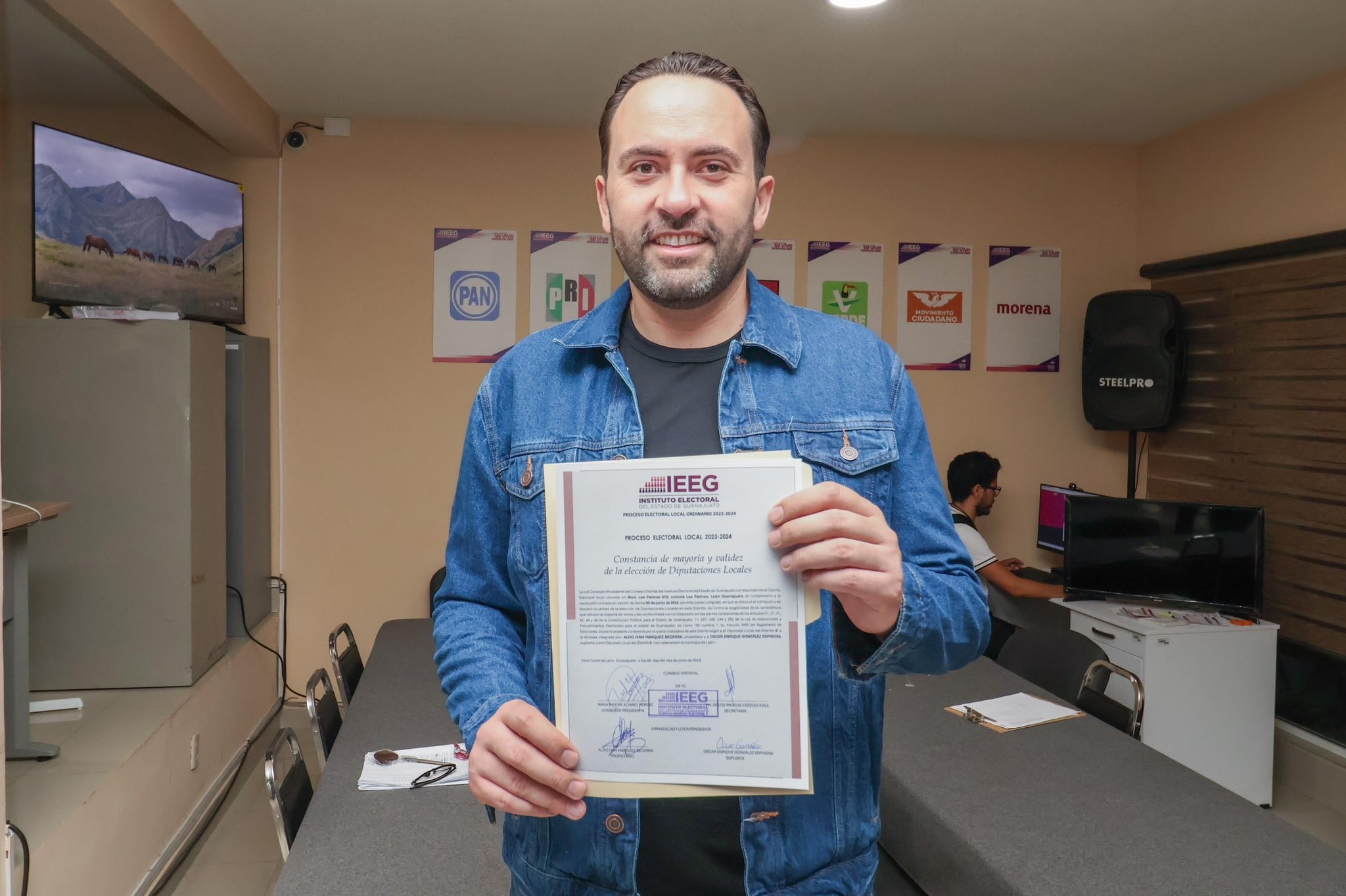 Responde Aldo Márquez tras impugnaciones sobre presidencia del CDE PAN