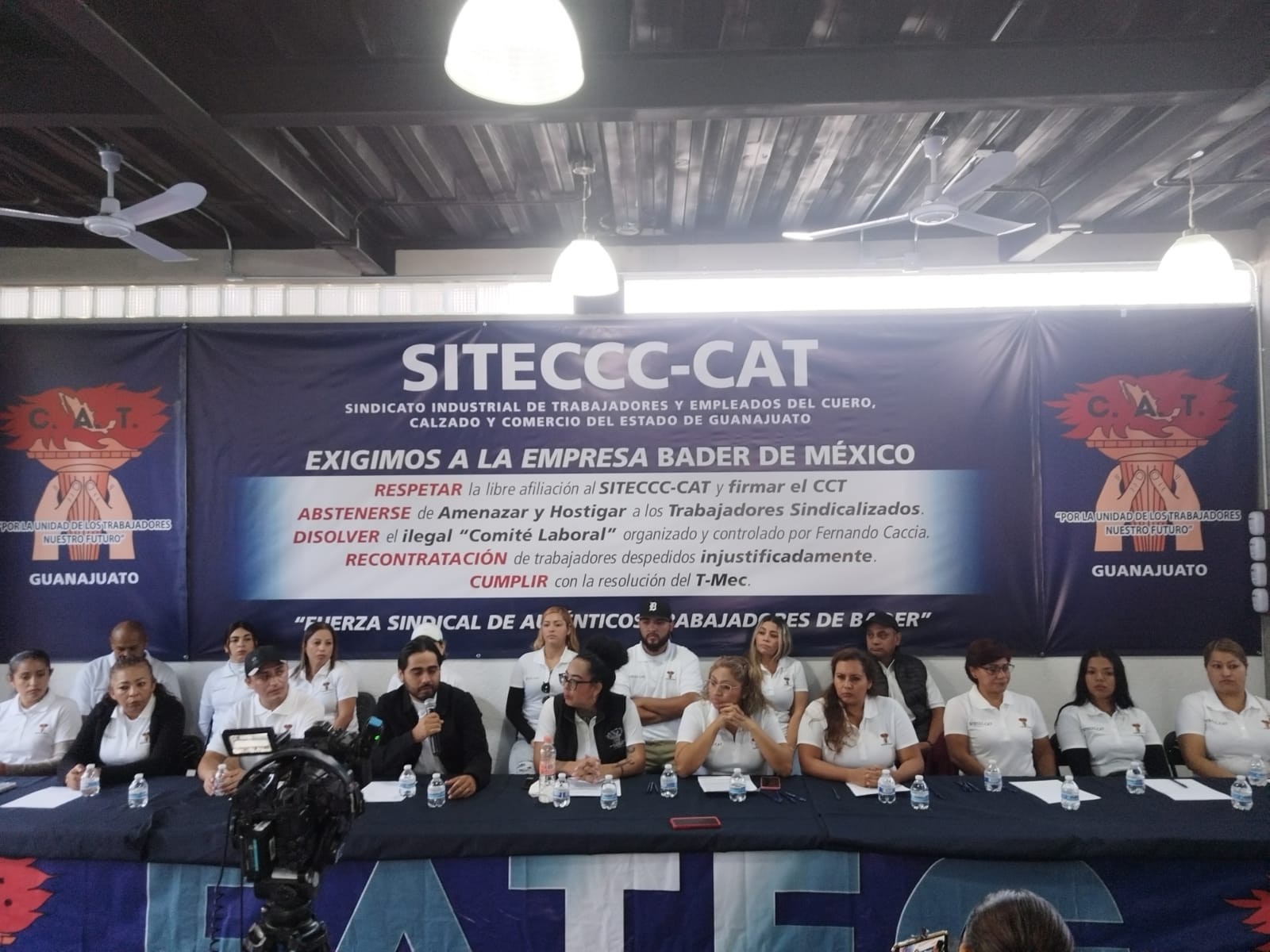 Despide BADER a más de 300 personas, presuntamente, por asociación sindical