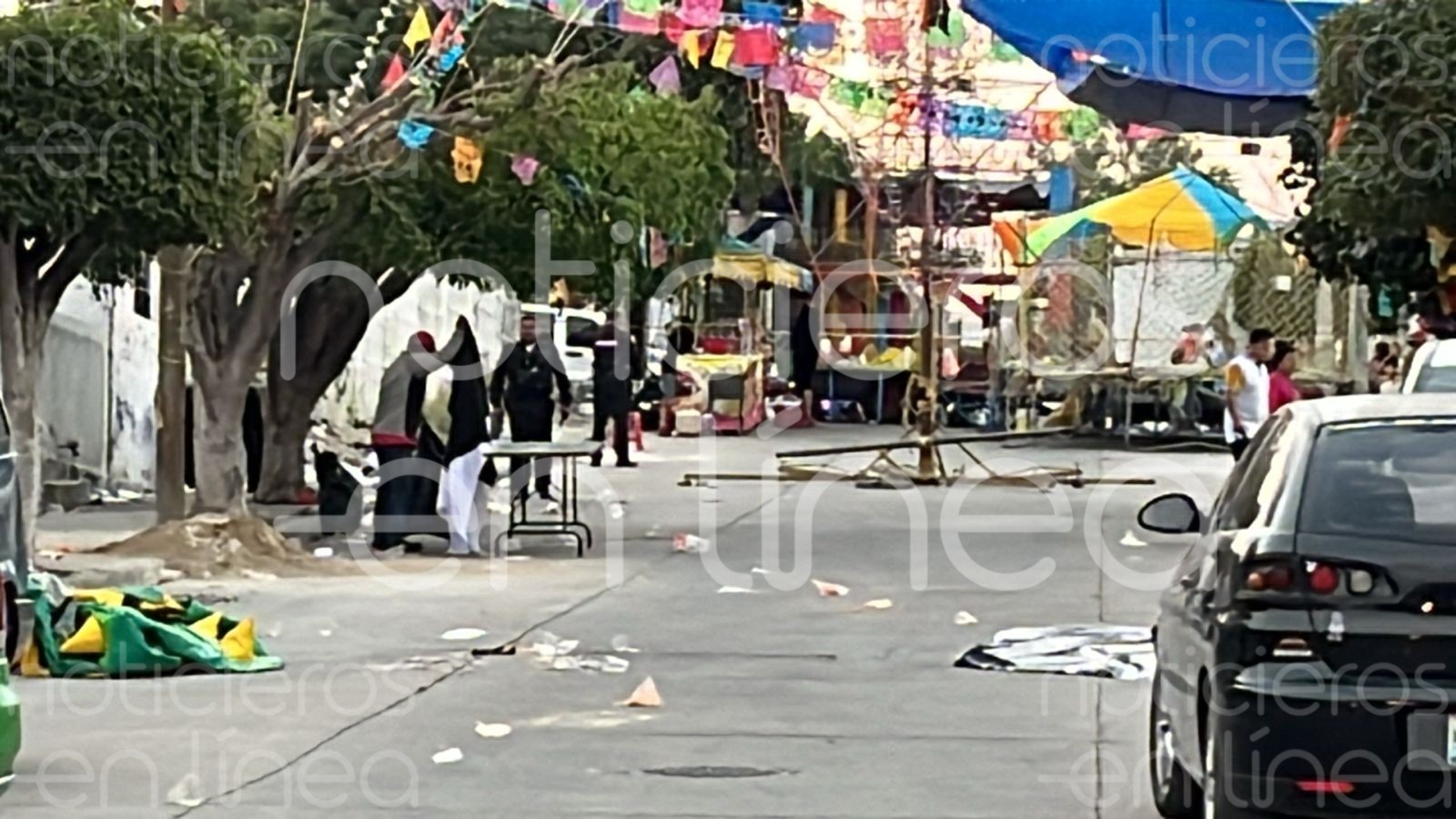 Les disparan mientras celebraban a la Santa Muerte en León; hay 3 muertos y 5 heridos