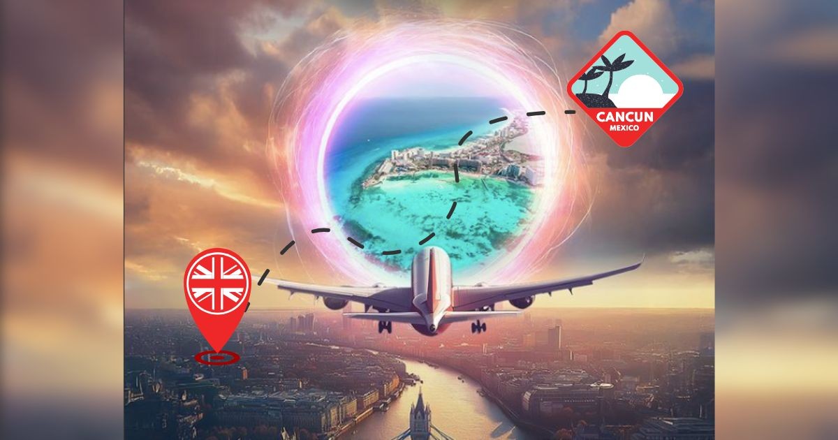 Anuncian vuelo directo Londres-Cancún para 2025
