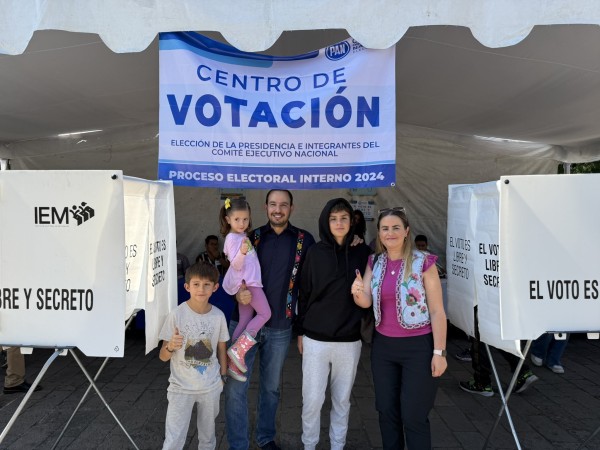 Registran afluencia regular en votación de la nueva dirigencia del PAN