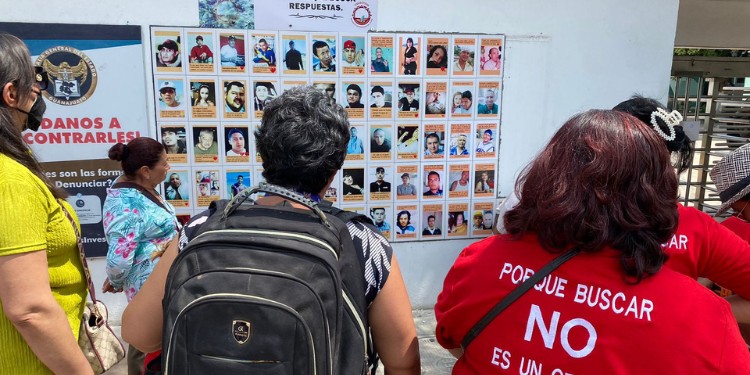 Activan mecanismo de protección a buscadora tras desaparición de su hijo
