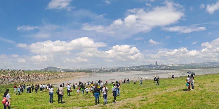 Festival Internacional del Globo arranca con presa El Palote al 21%
